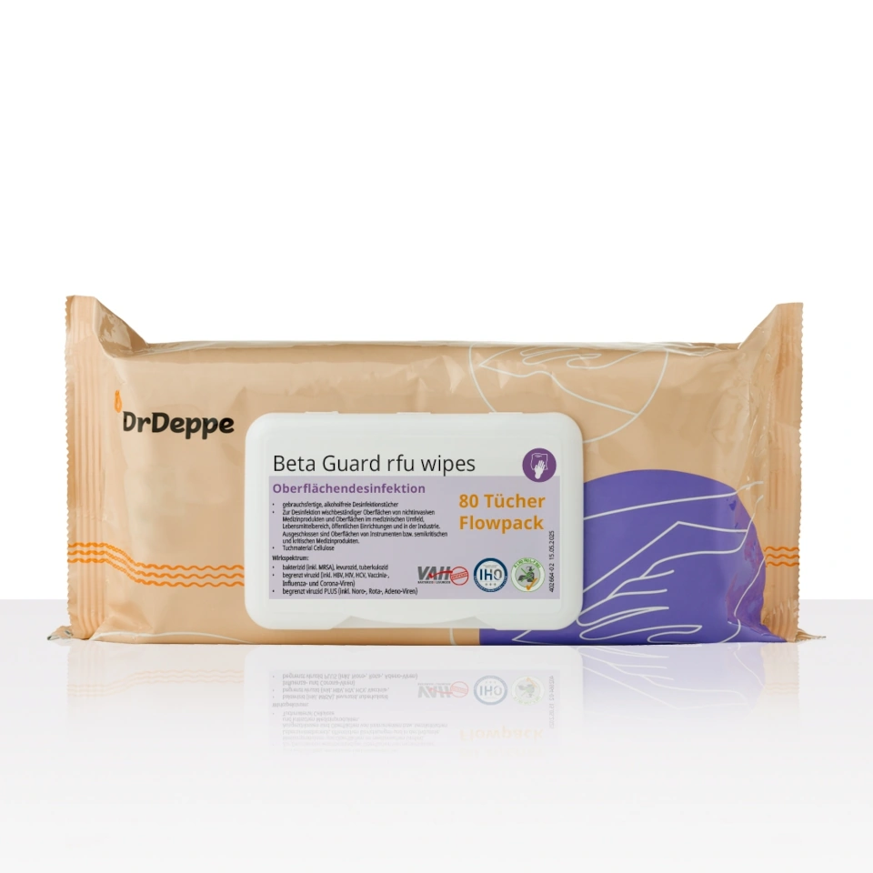 DrDeppe Beta Guard rfu wipes (Cellulose) 1