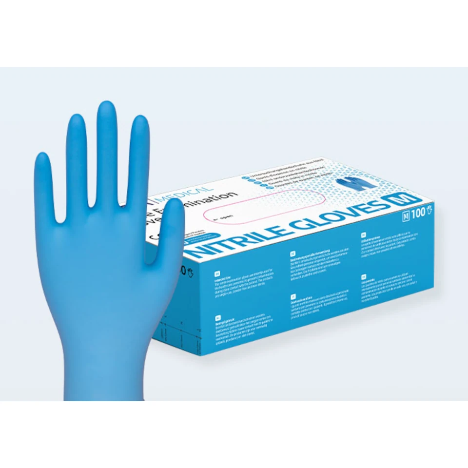 Medical KINGFA Nitril-Handschuhe KS-ST RT021 Farbe: Blau 1