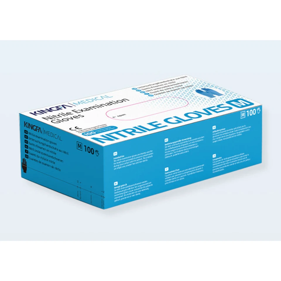 Medical KINGFA Nitril-Handschuhe KS-ST RT021 Farbe: Blau 4
